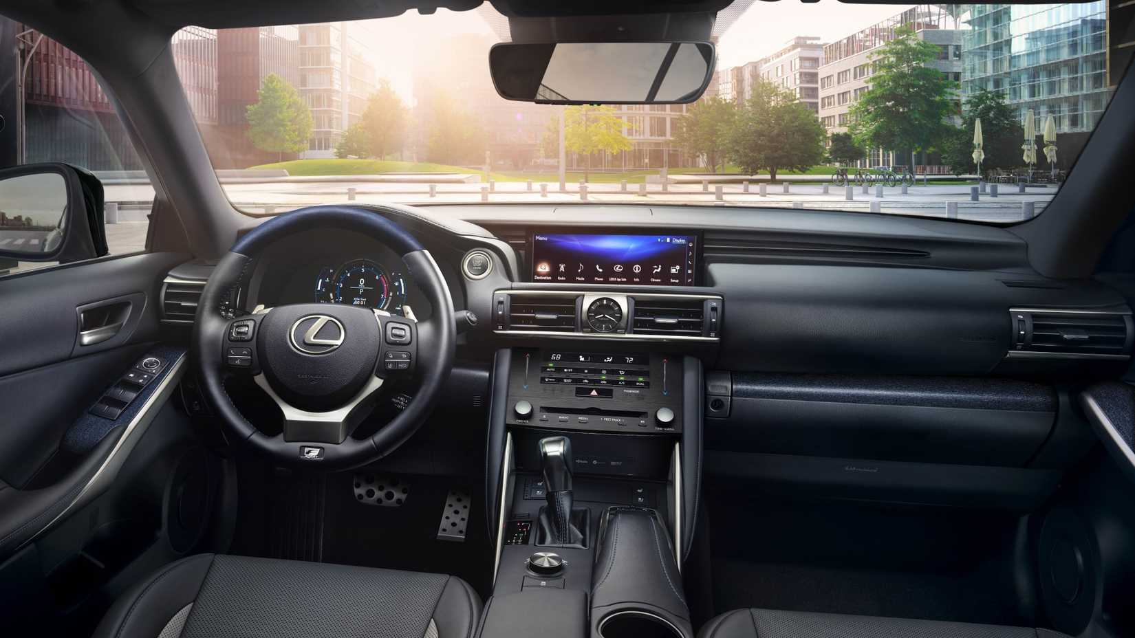 2020 Lexus IS interior