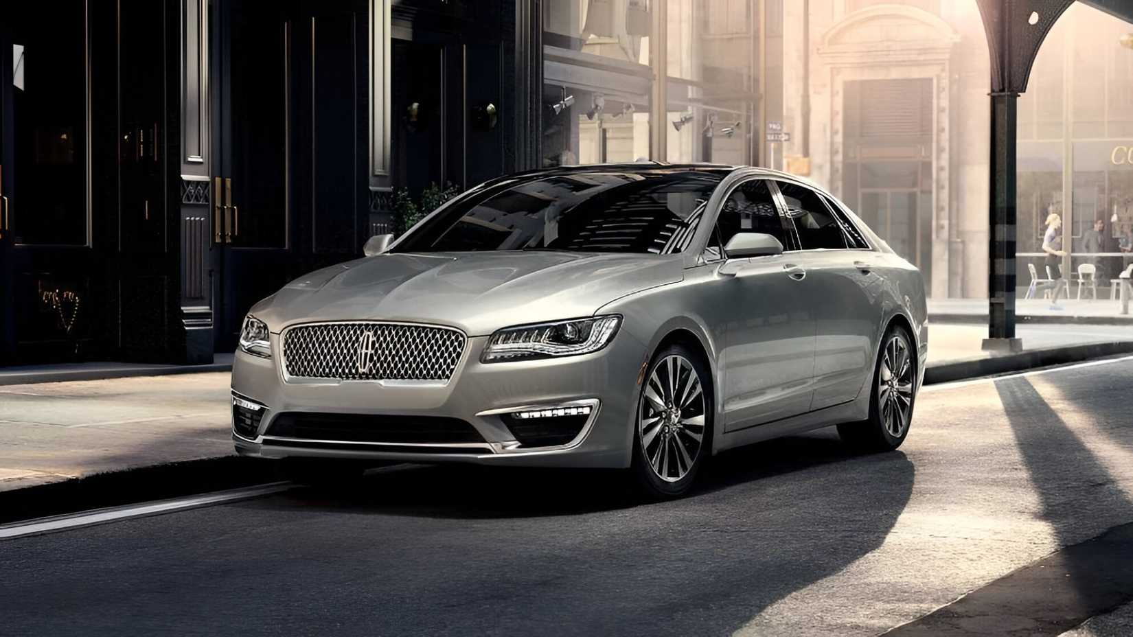 2020 Lincoln MKZ front third quarter view