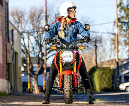 2025 Honda Grom nas ruas