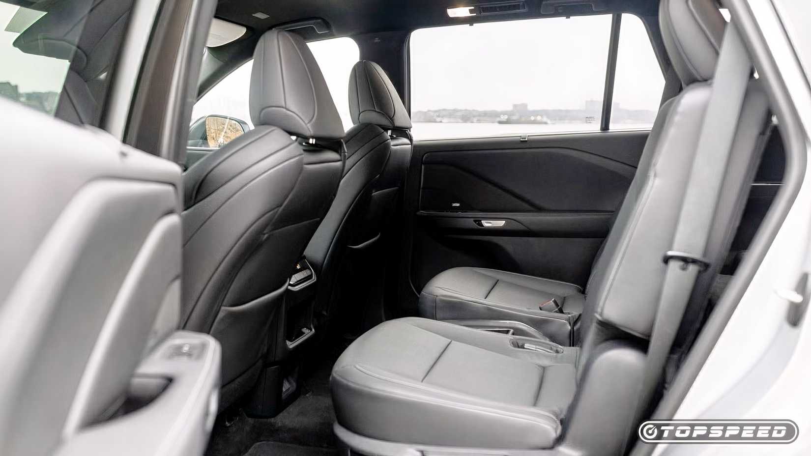 2025 Lexus TX 500h F-Sport Interior showing rear seats