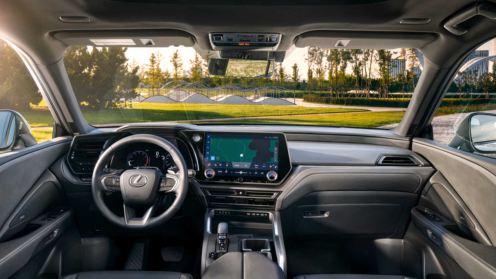 2025 Lexus TX 350 Premium interior showing cabin