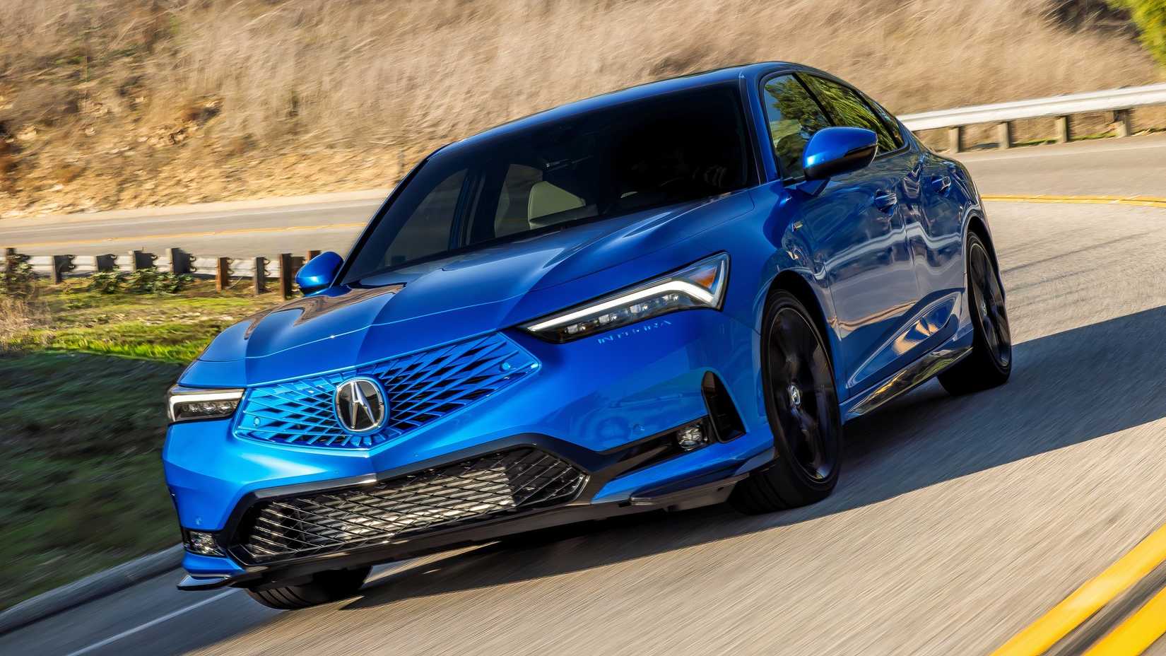 2026 Acura Integra front quarter view