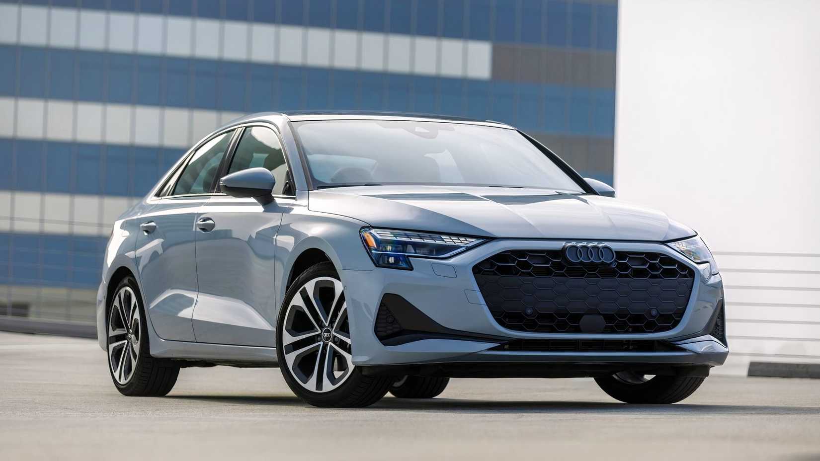 2026 Audi A3 front 3/4 view