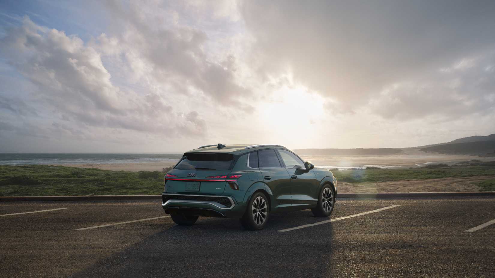 2026 Audi Q3 rear 3/4