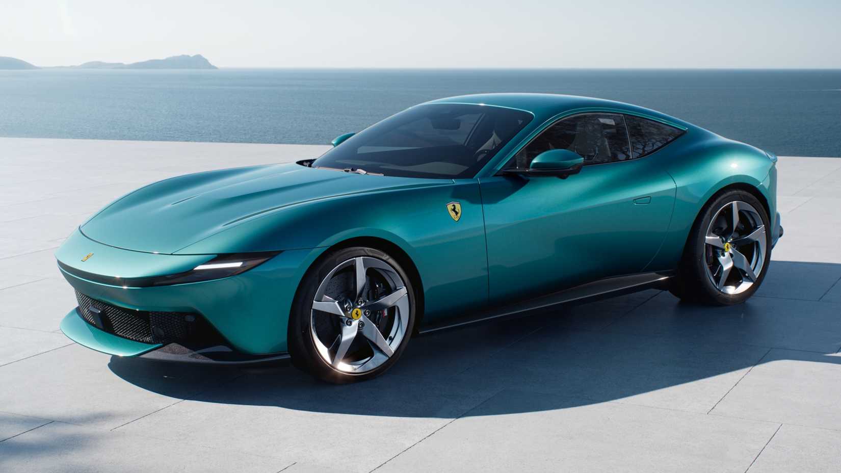 Green 2026 Ferrari Amalfi (2)