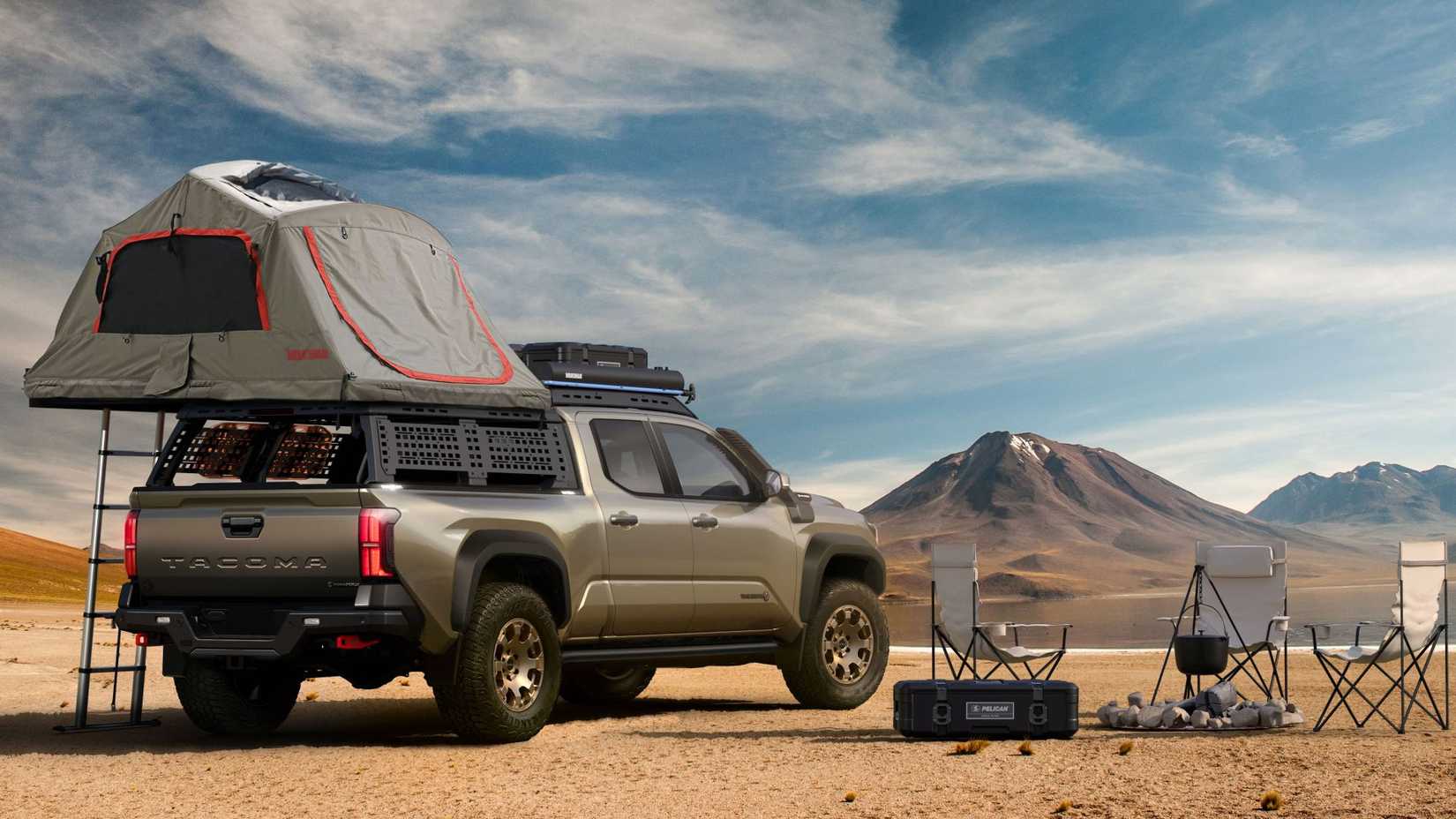 Acampamento Toyota Tacoma 2026
