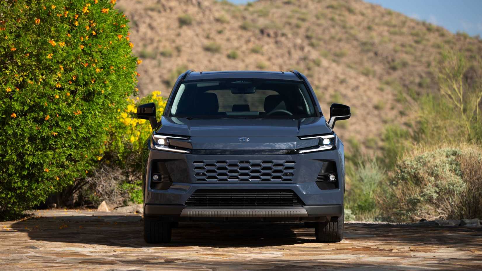 Front view of a 2026 Toyota RAV4 Hybrid Limited