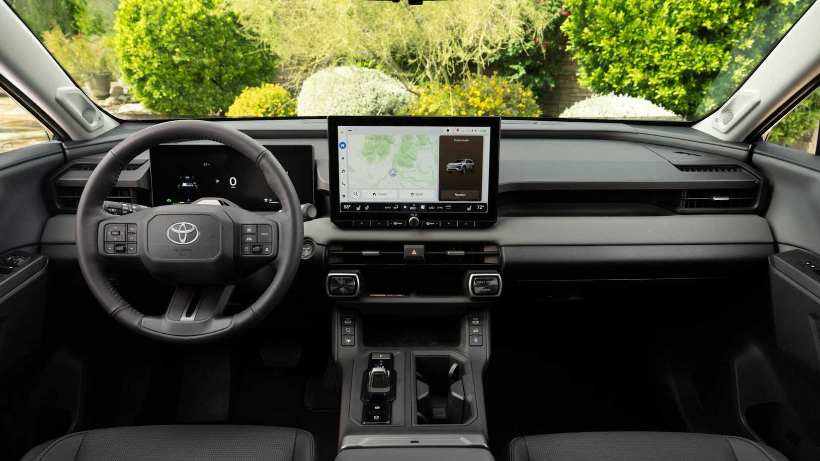 Interior of a 2026 Toyota RAV4 Hybrid Limited