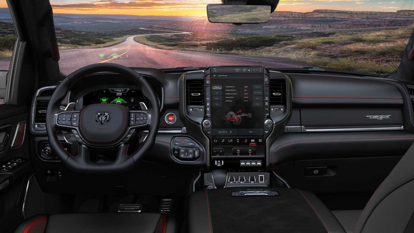 2027 ram-1500-srt-trx-dash