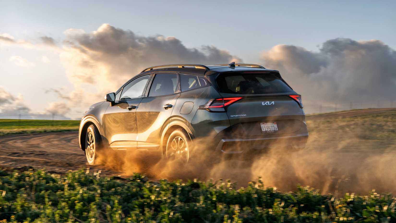 2025 Kia Sportage being driven