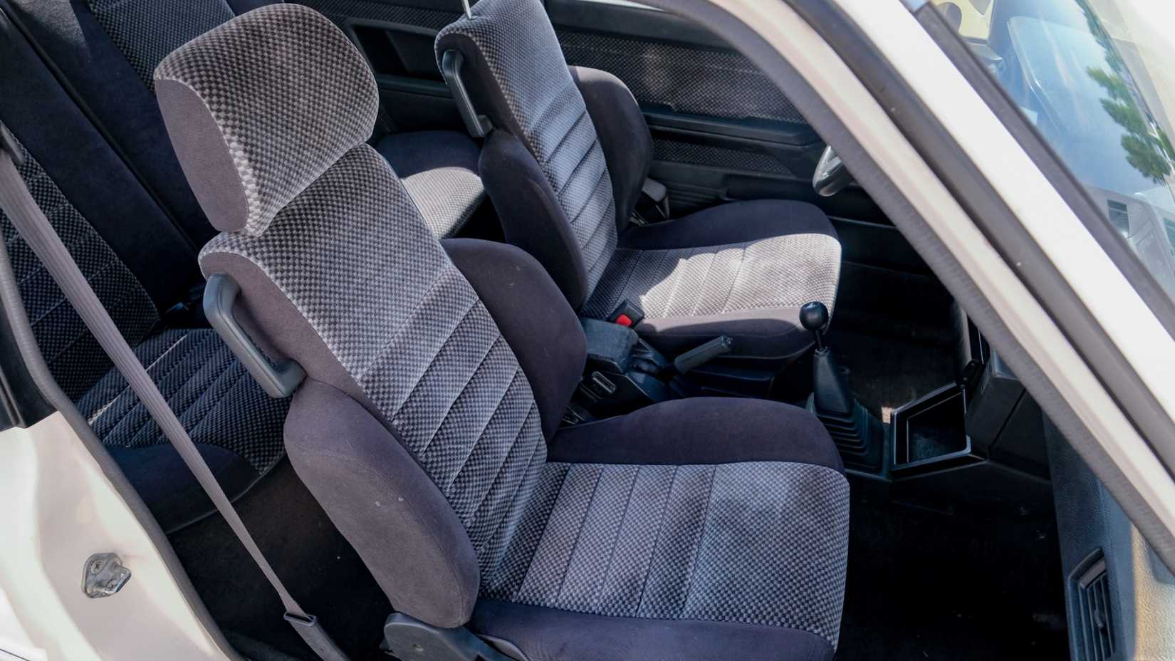 1987 Toyota Corolla hatch FX16 GT-S interior seats