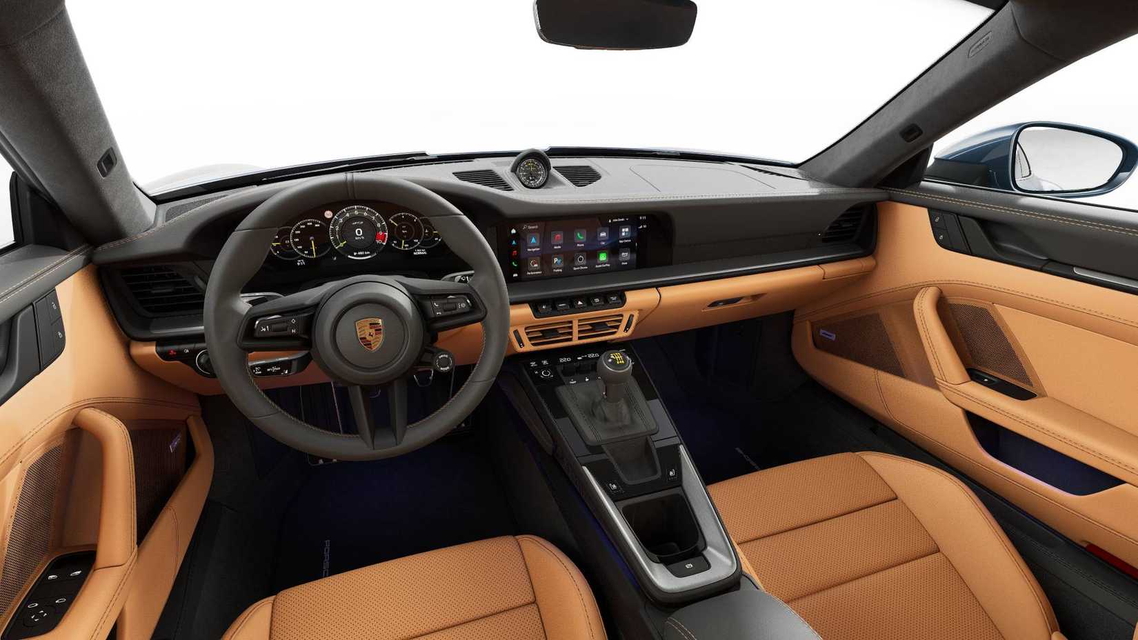Interior of a 2026 Porsche 911 GT3 Touring