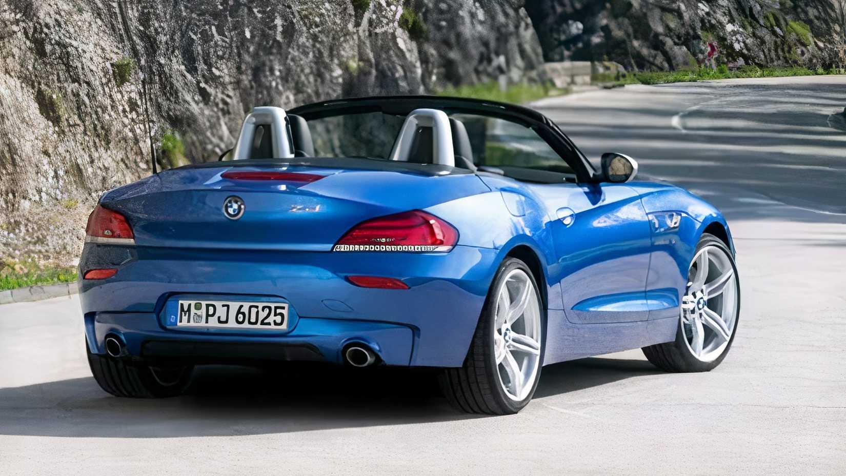 2016 BMW Z4 rear 3/4 shot