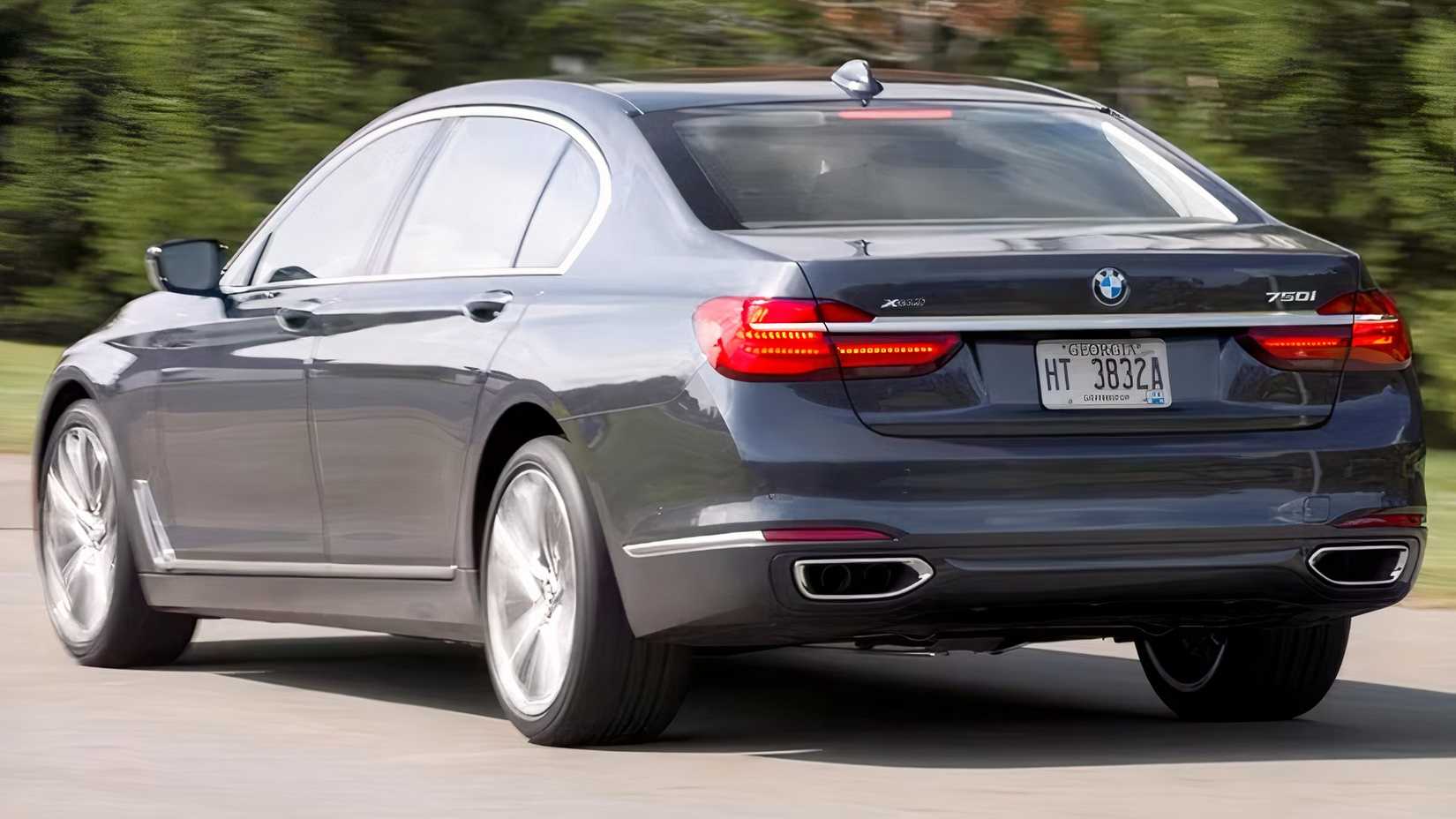 2016 BMW Série 7 traseira 3.4