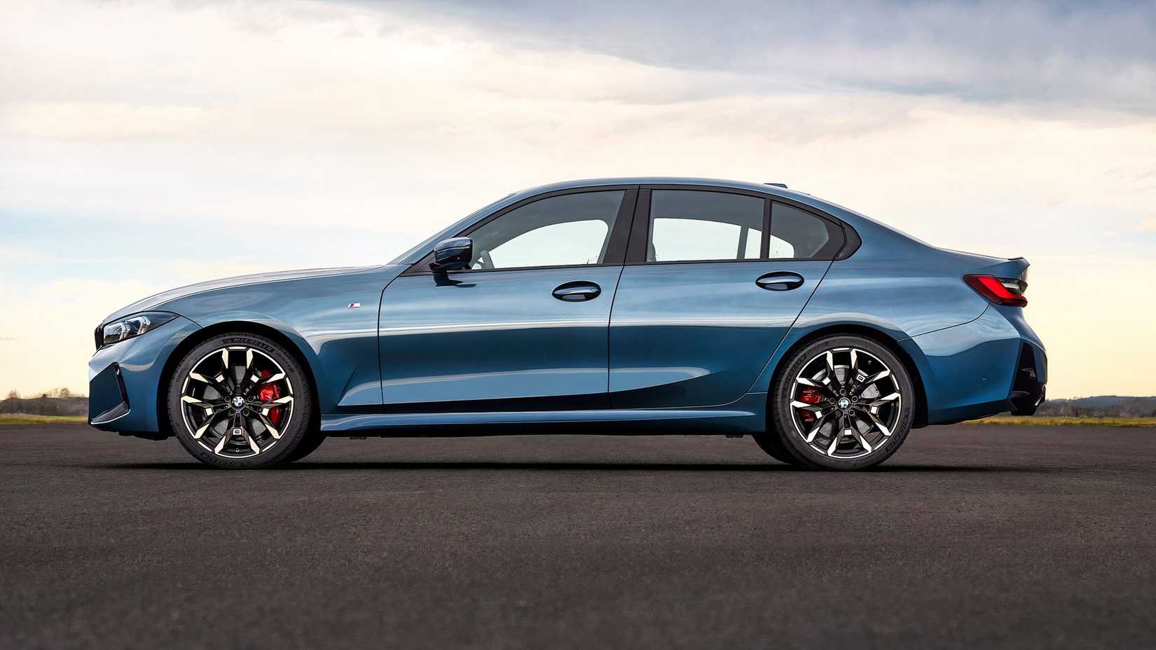 blue 2025 BMW 3 Series sedan