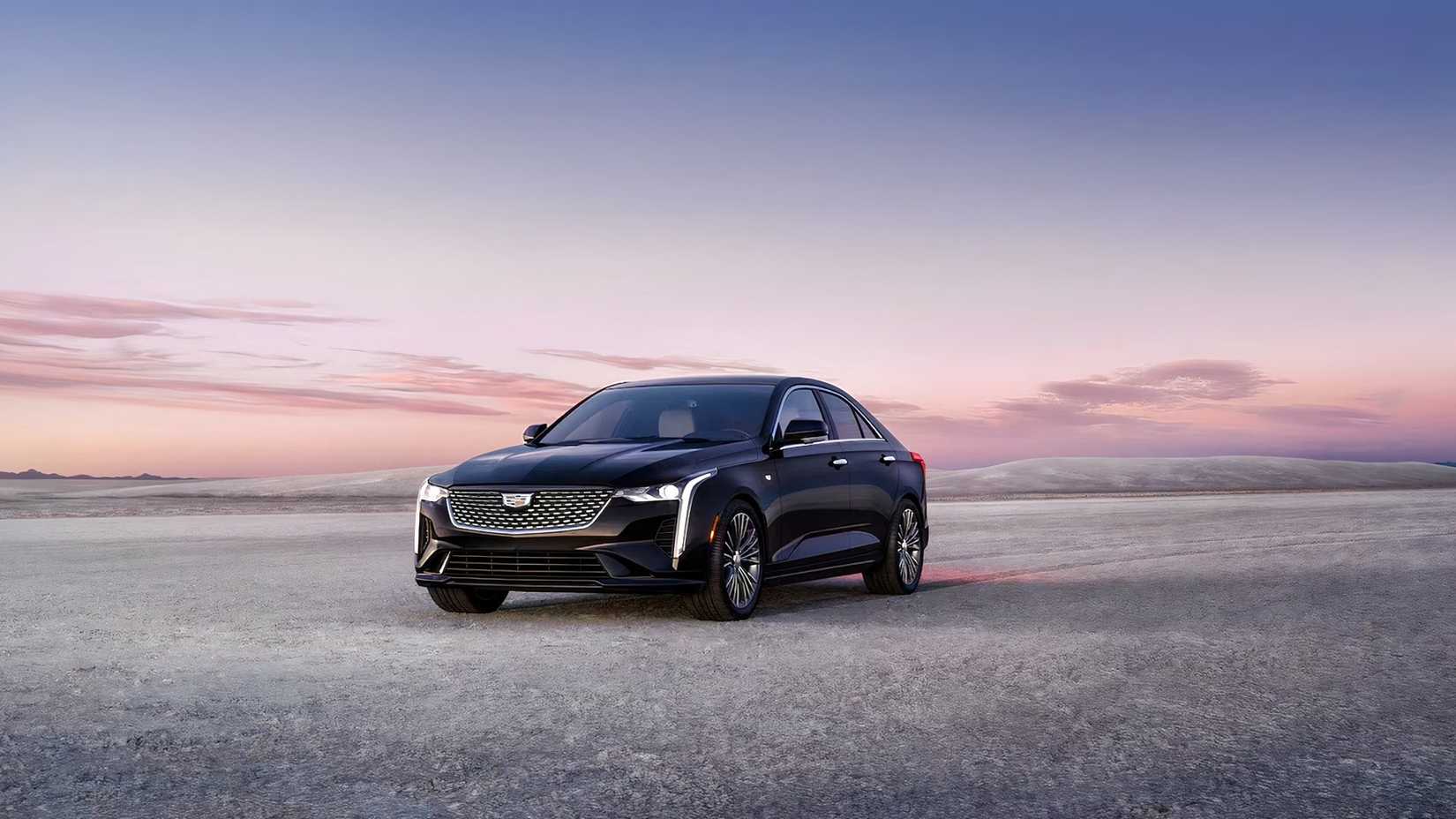 Cadillac CT4 front 3/4 view