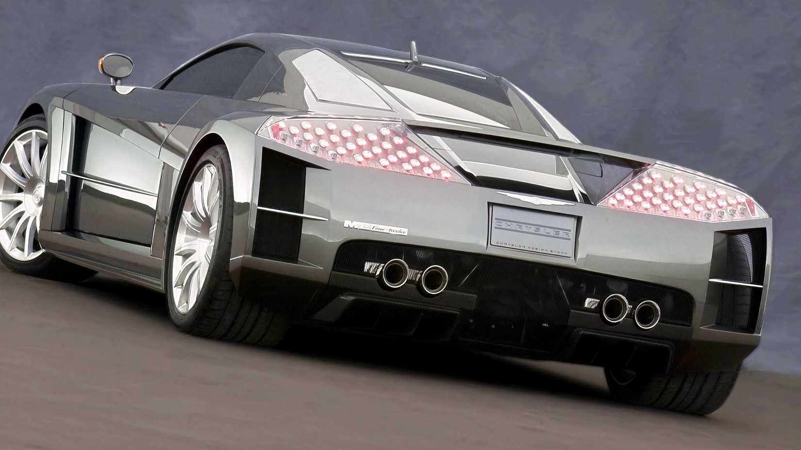Chrysler ME Four-Twelve Concept Vehicle rear 34 shot