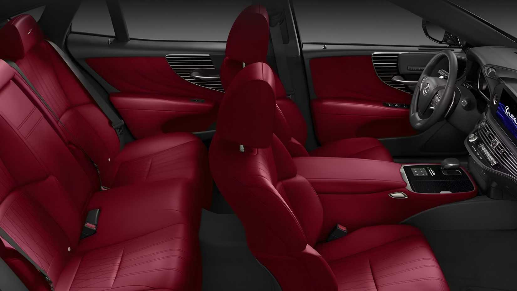 2026 Lexus LS 500 AWD Heritage Edition interior layout