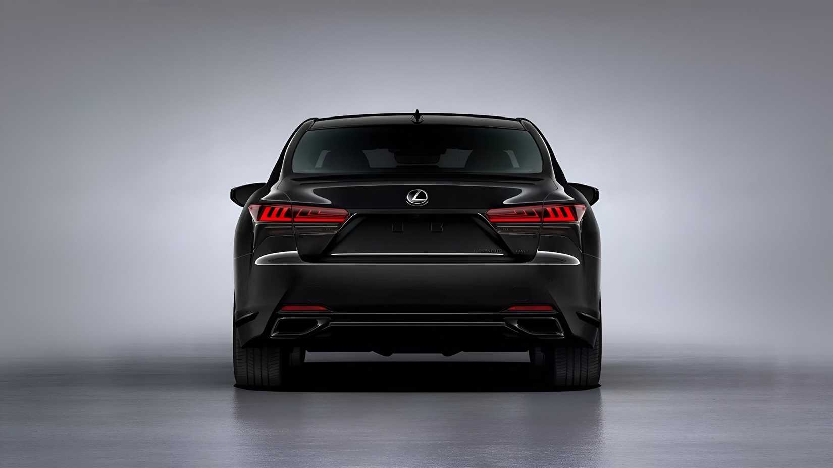 2026 Lexus LS 500 AWD Heritage Edition rear shot