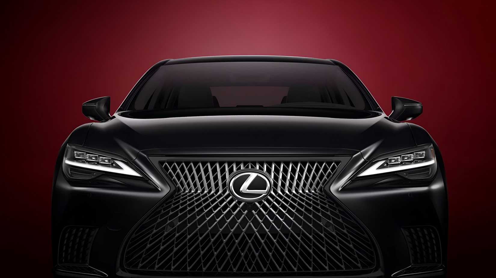 2026 Lexus LS 500 AWD Heritage Edition front fascia cinematic shot