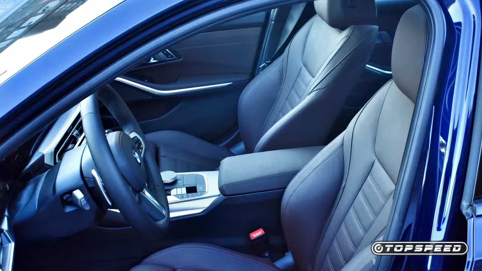 2023 BMW M340i front seats
