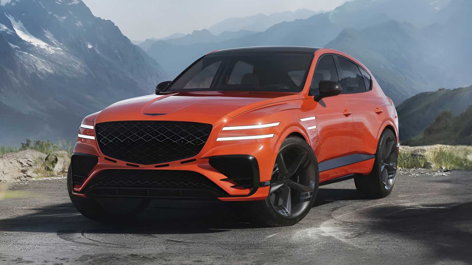 Genesis GV80 Coupe Magma concept
