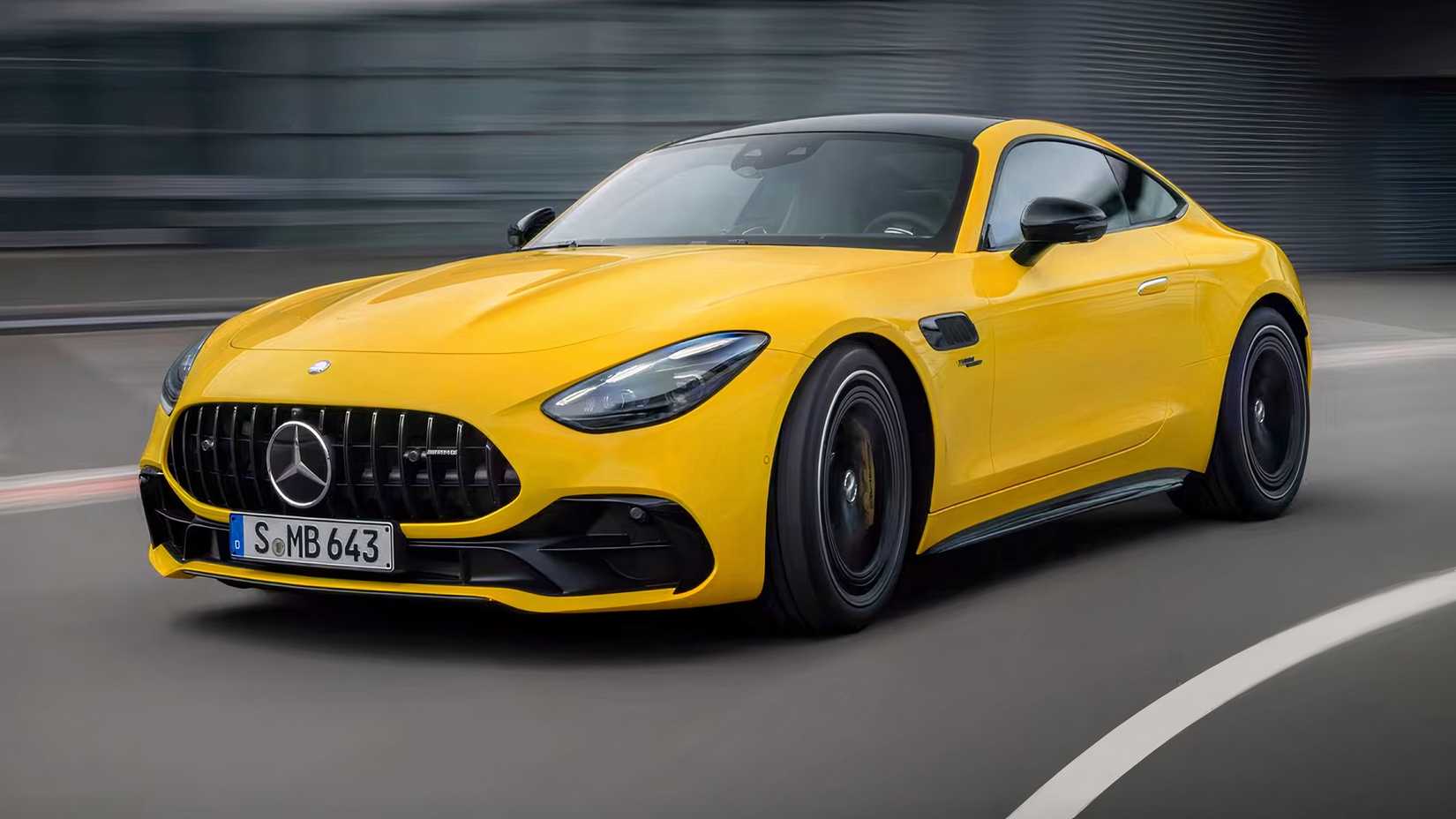 2026 Mercedes-AMG GT 63 Coupe in yellow