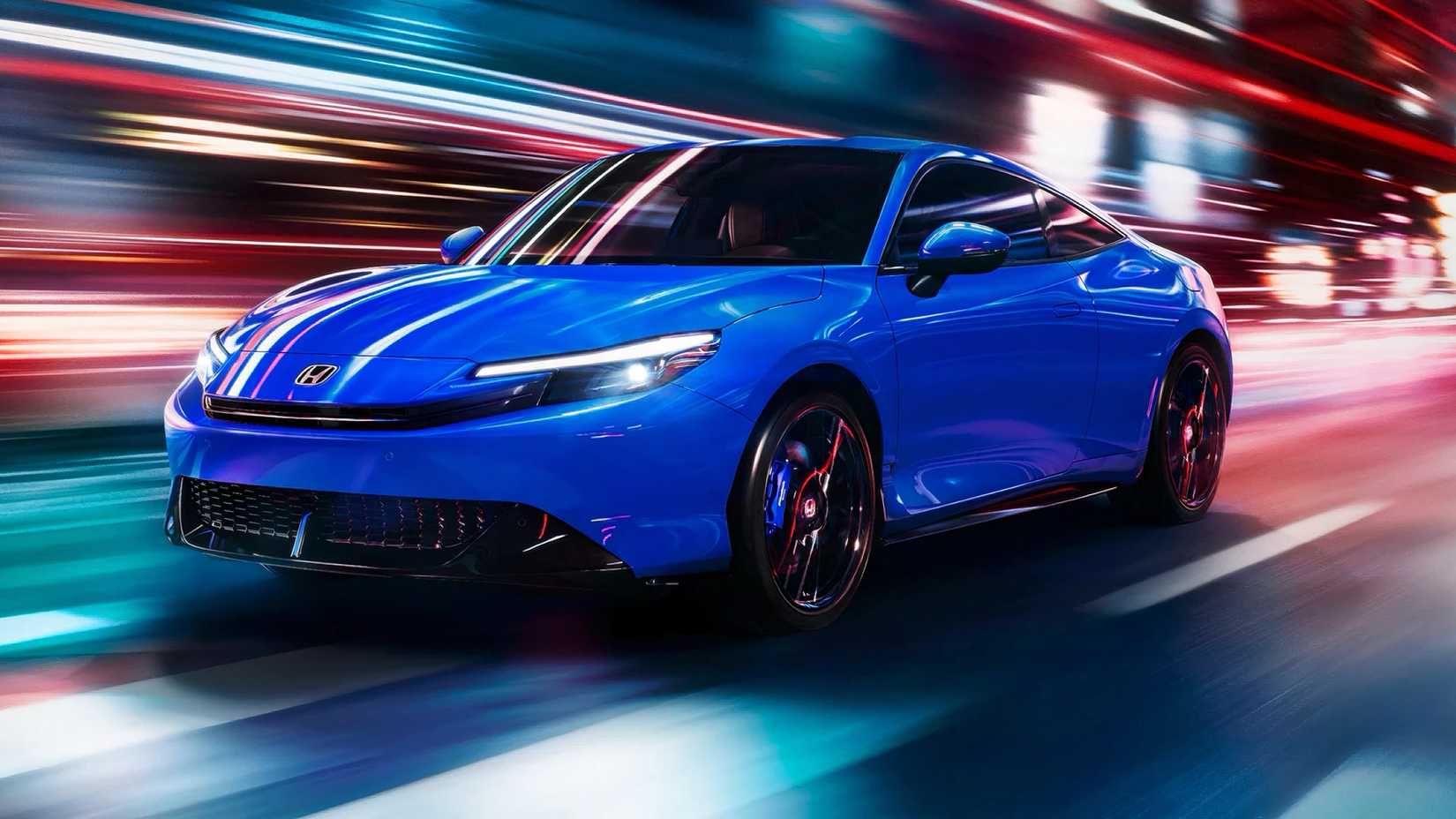 2026 Honda Prelude Híbrido em azul