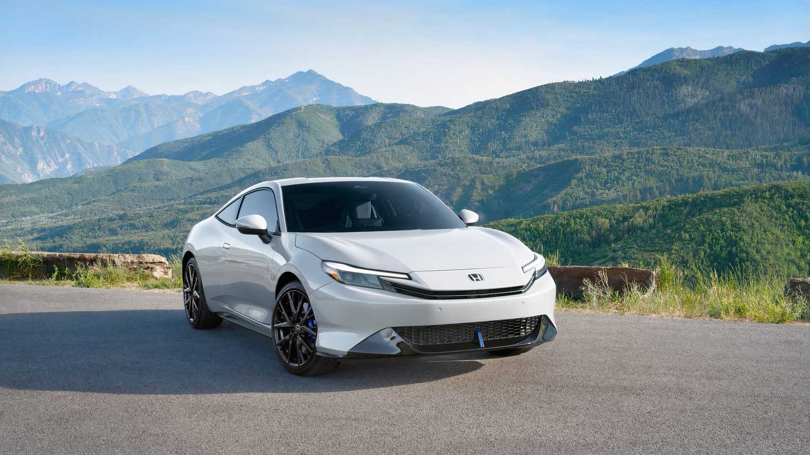 2026 Honda Prelude in white parked