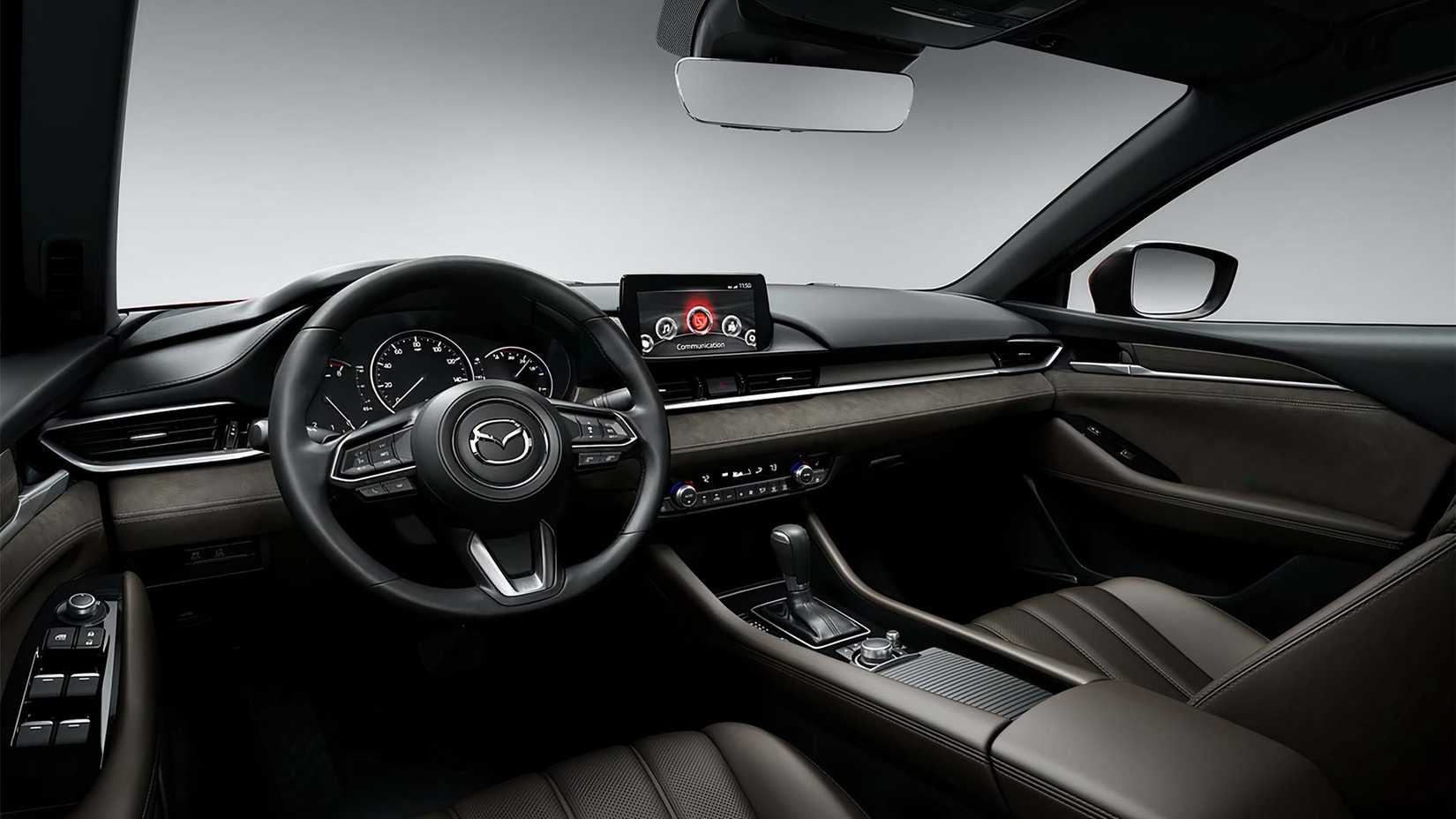 Interior of the 2018 Mazda 6