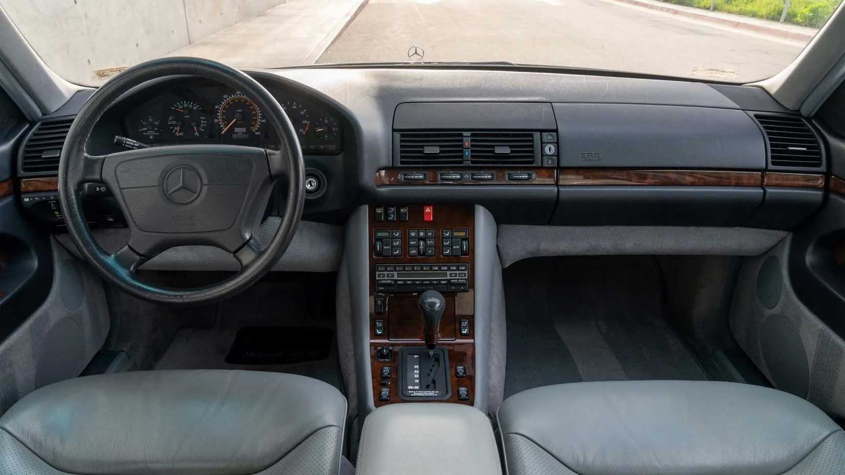Merc W140 dash