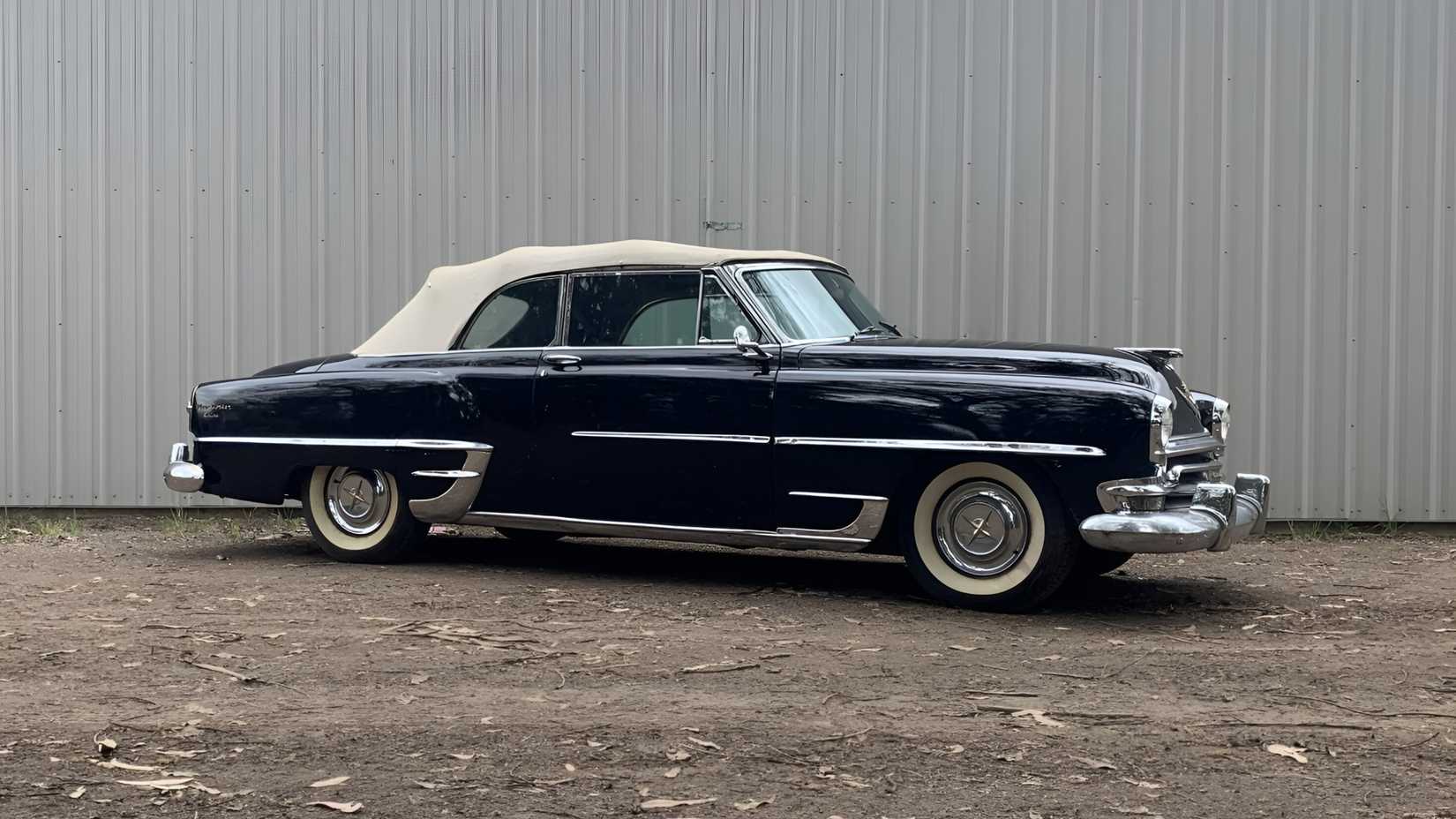 1954 Chrysler New Yorker Convertible side profile view