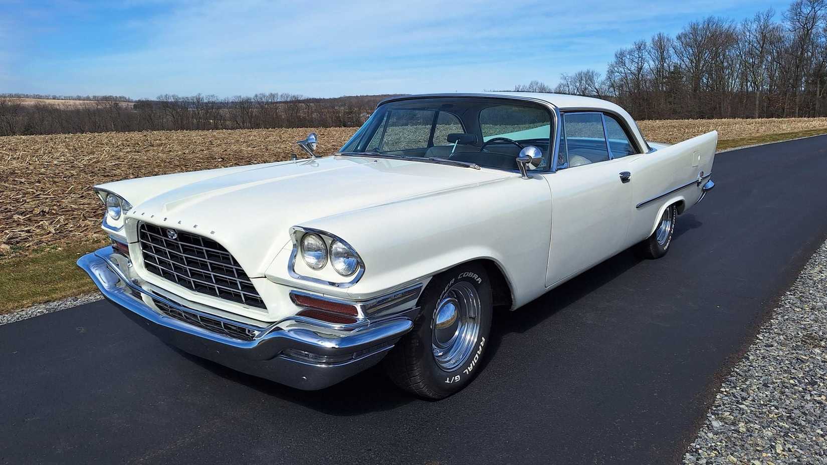 1958 Chrysler 300D Hardtop front third quarter view