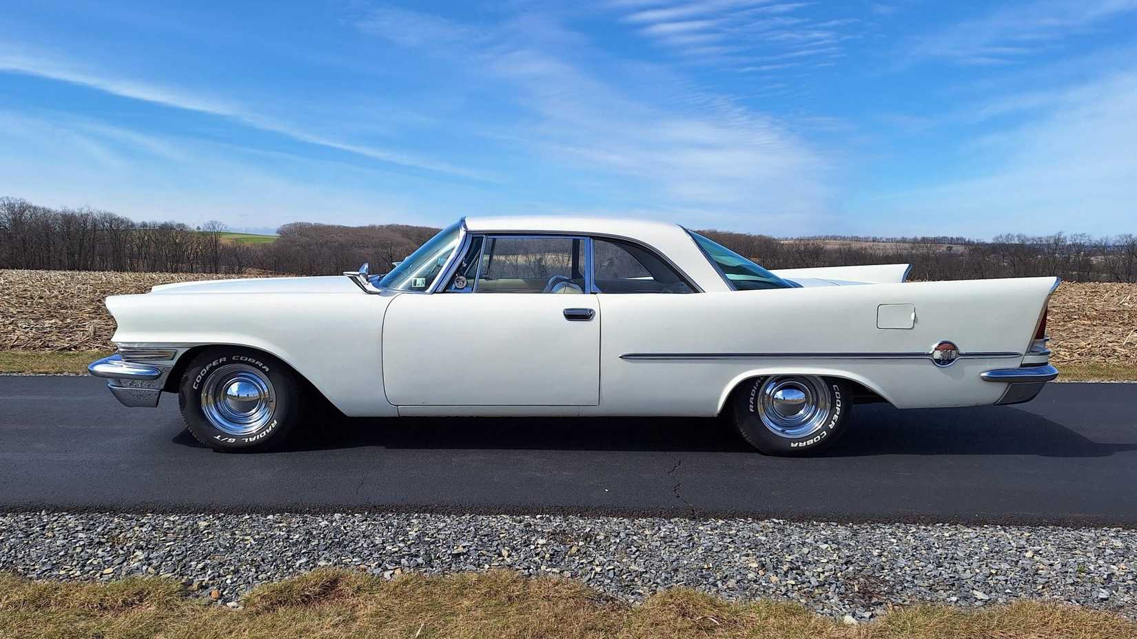 1958 Chrysler 300D Hardtop side profile view
