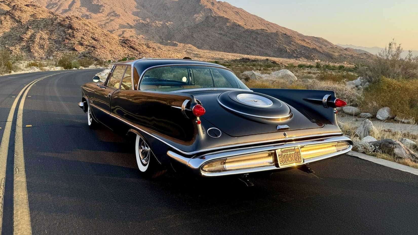 1959 Imperial Crown Southampton 2-Door Hardtop rear third quareter view