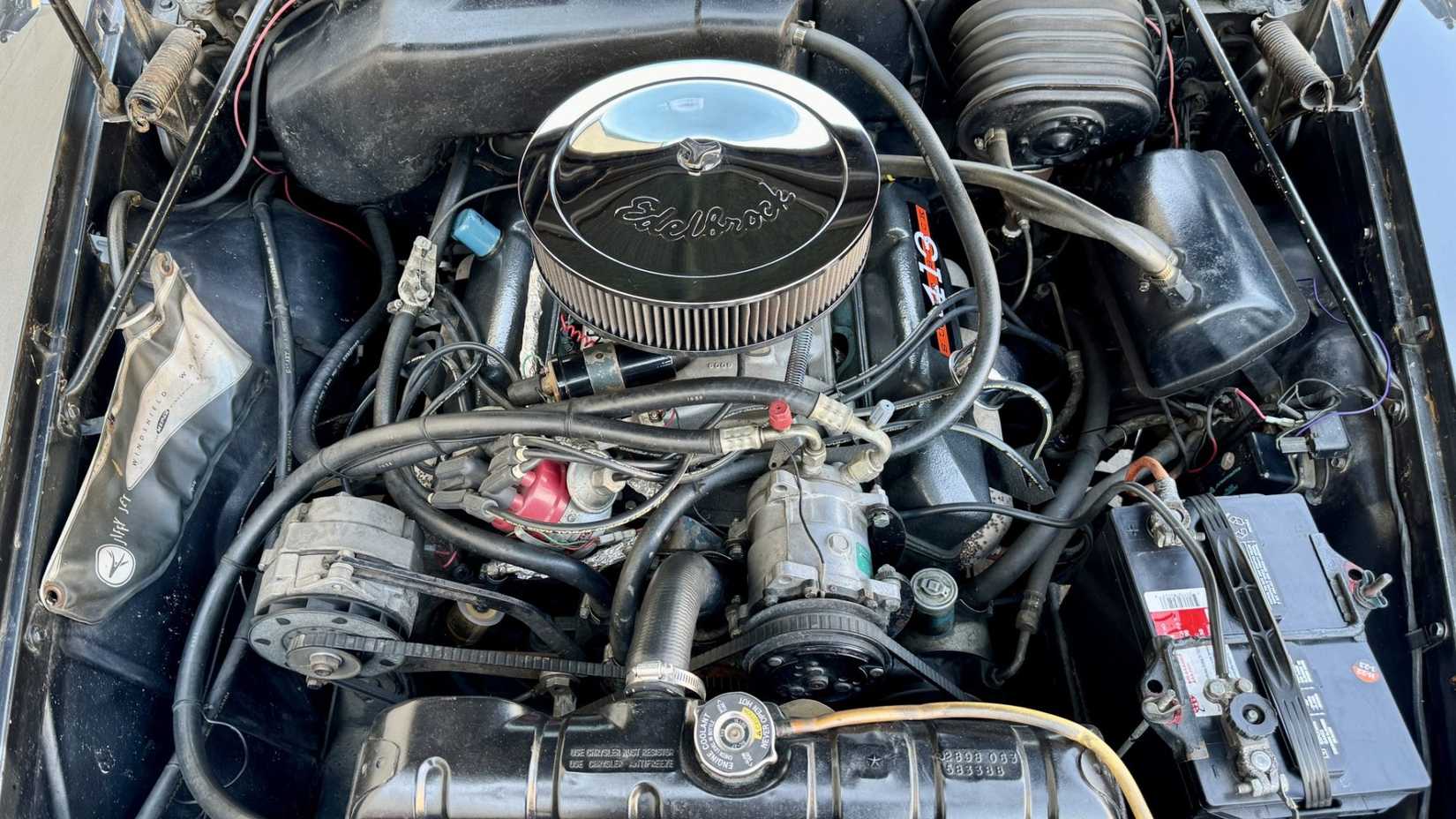 1959 Imperial Crown Southampton 2-Door Hardtop engine bay