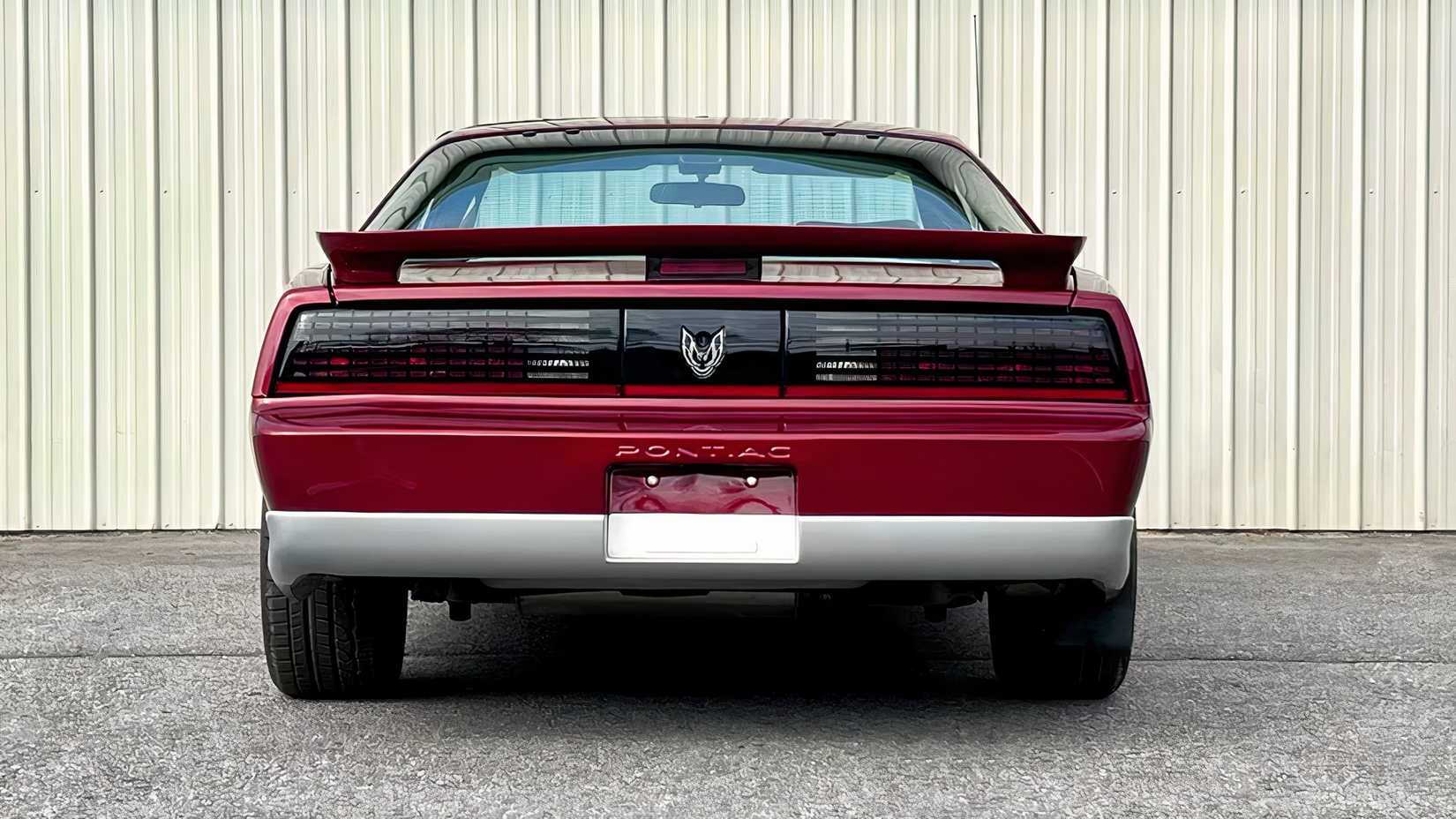 1987 Pontiac Firebird Trans Am rear view