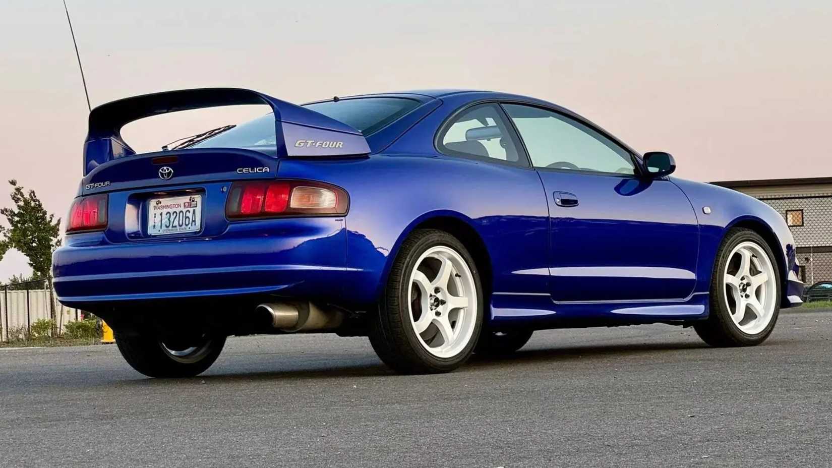 Blue 1998 Toyota Celica GT Four