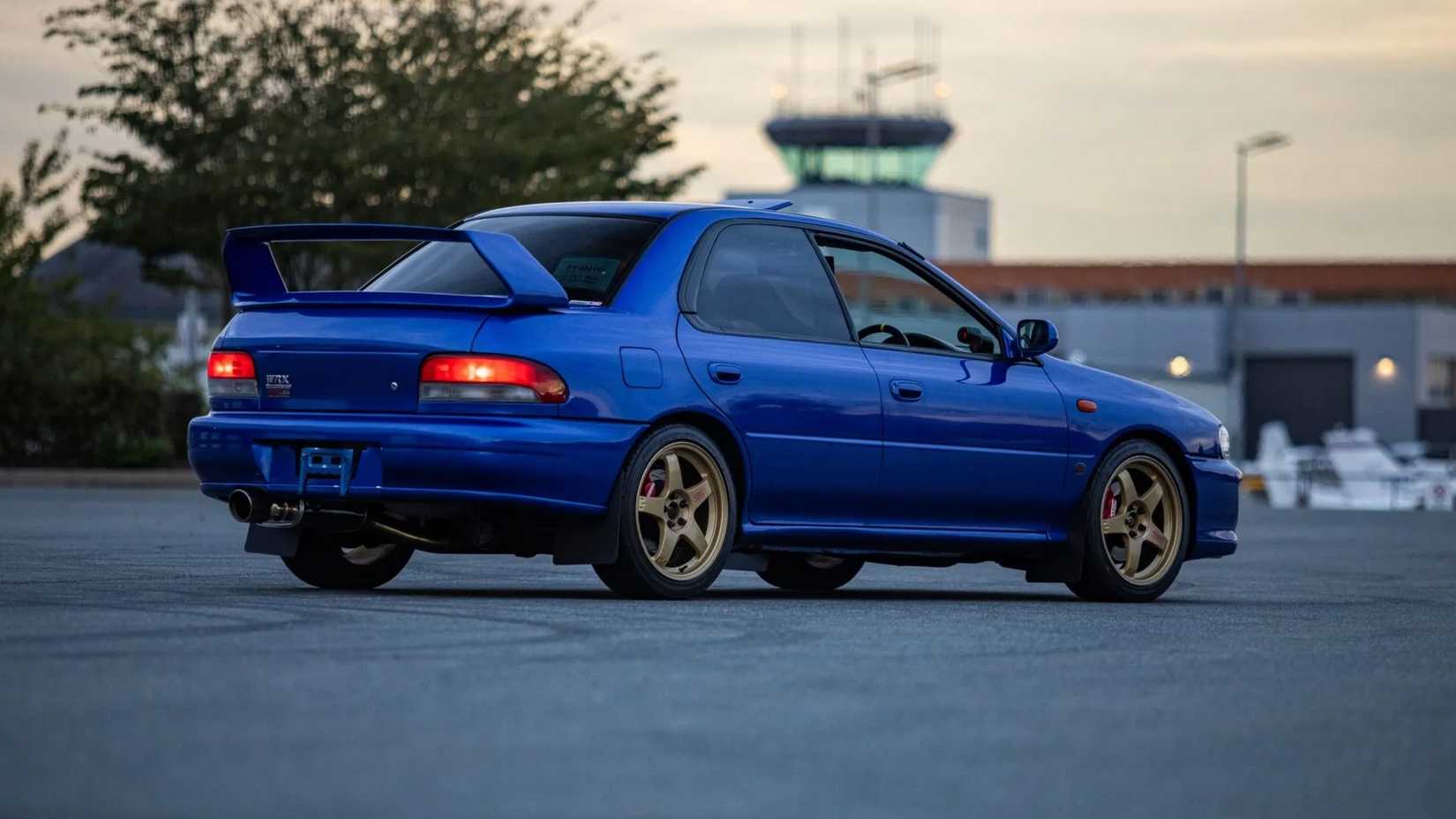 Blue 1999 Subaru Impreza WRX STi Version VI Type RA Limited (2)
