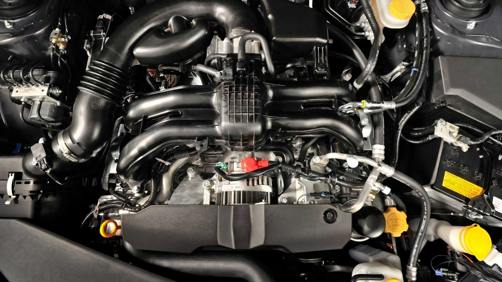 2012 Subaru Impreza Engine top view