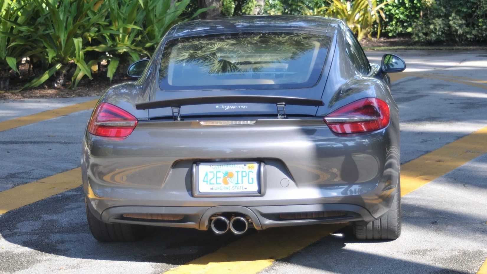 Cinza 2014 Porsche Cayman (11)