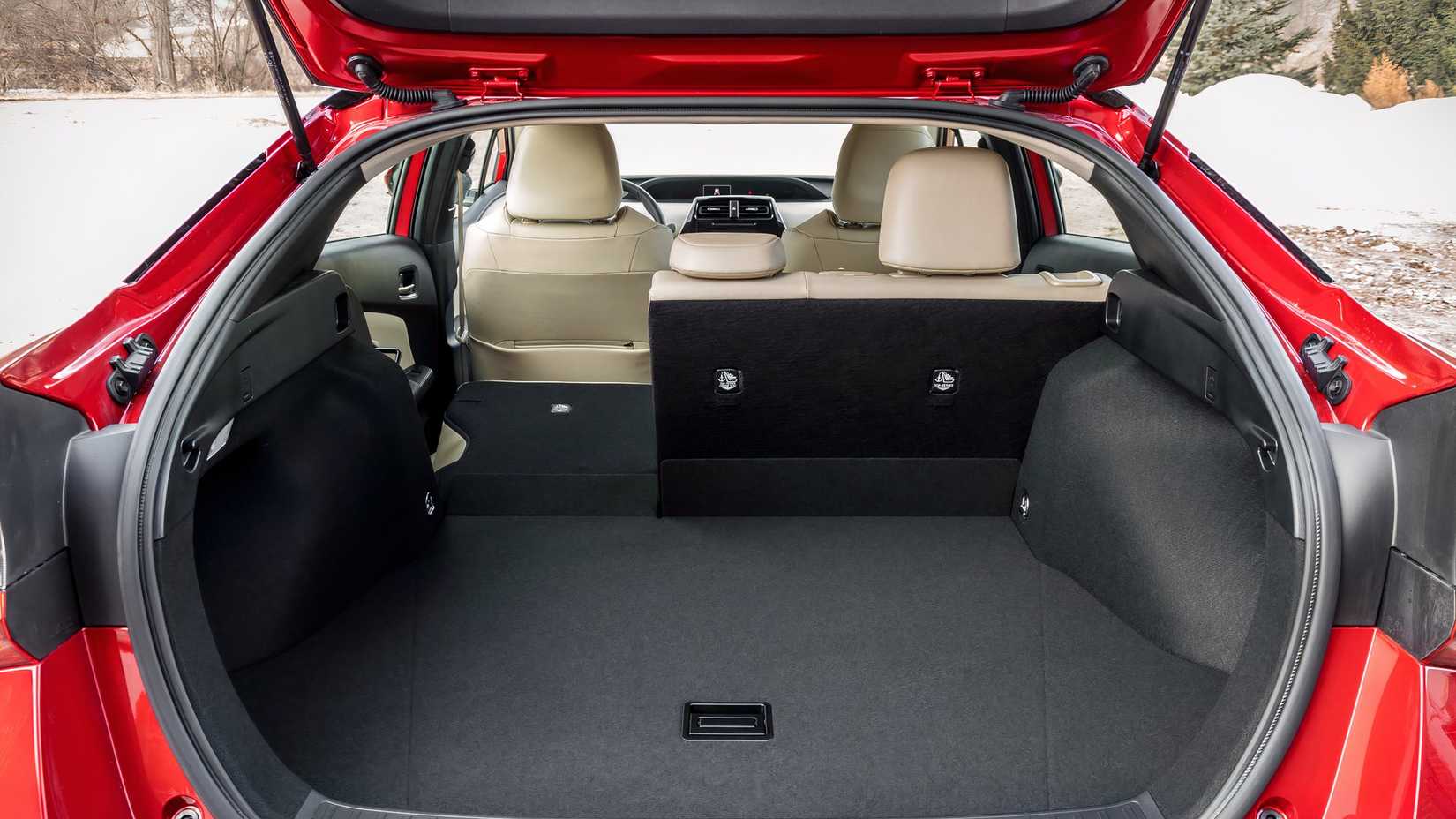 2019 Toyota Prius cargo area