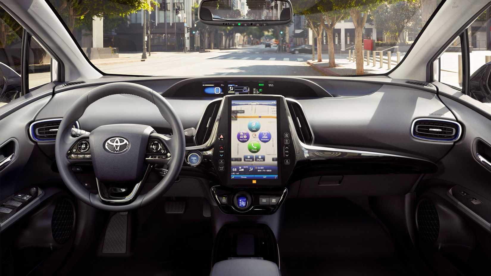 2019 Toyota Prius dashboard