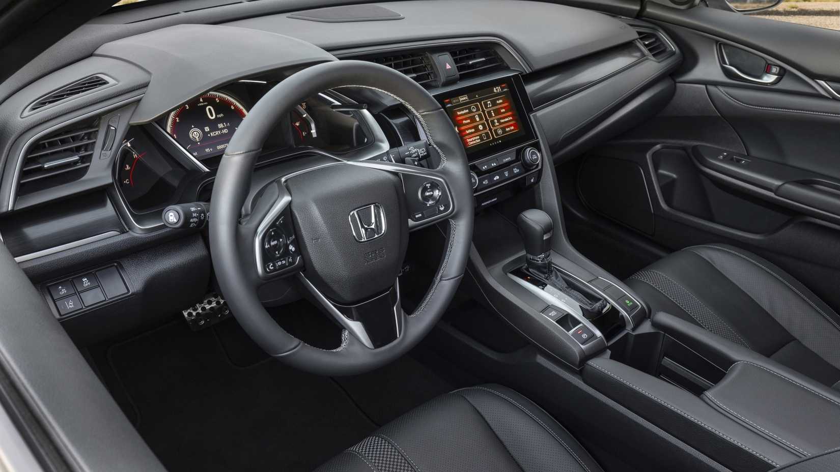 2021 Honda Civic Hatchback Sport Touring interior