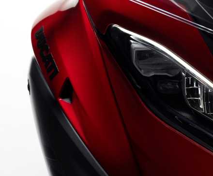 2025 Ducati Multistrada V4 Farol Vermelho -1
