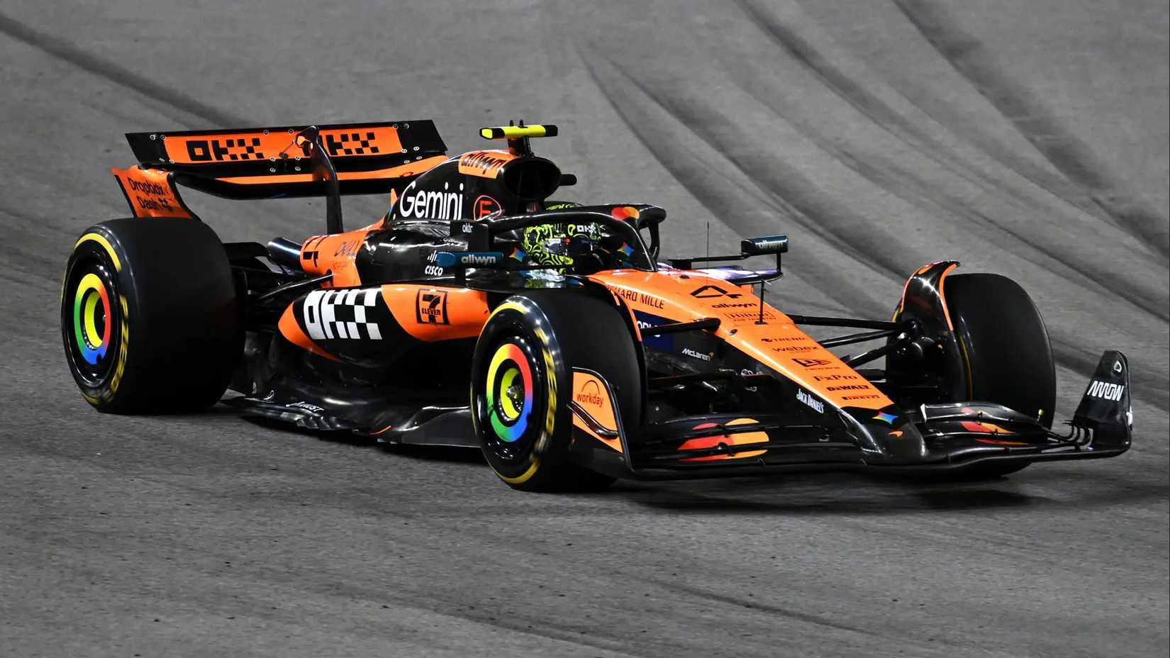 Orange 2025 McLaren Formula 1 Team MCL39