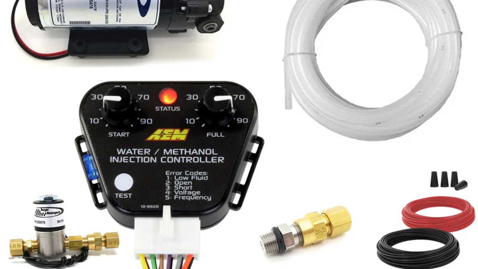 Kit de injeção de metanol de água BMS