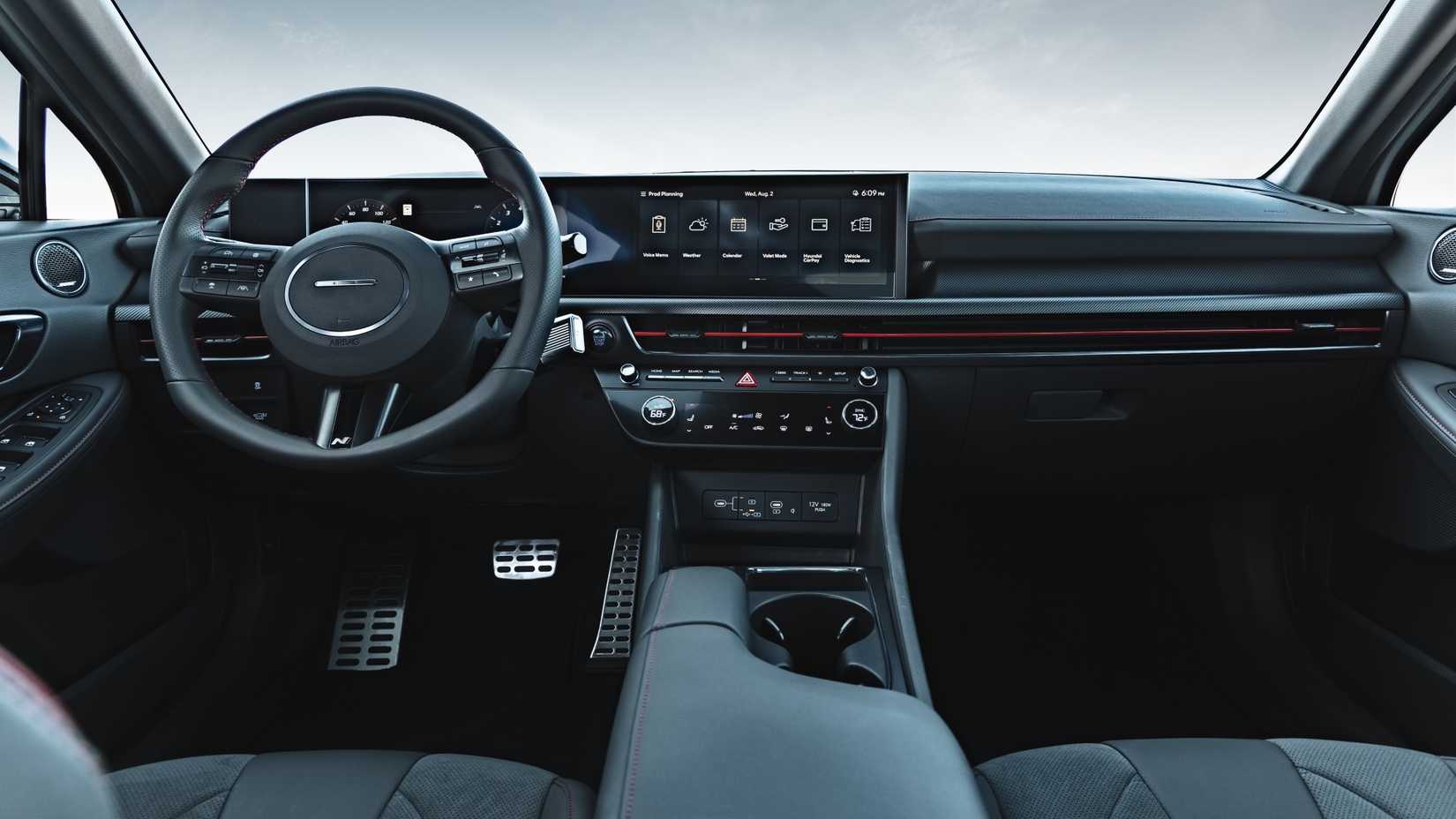 2026 Hyundai Sonata N-Line dashboard