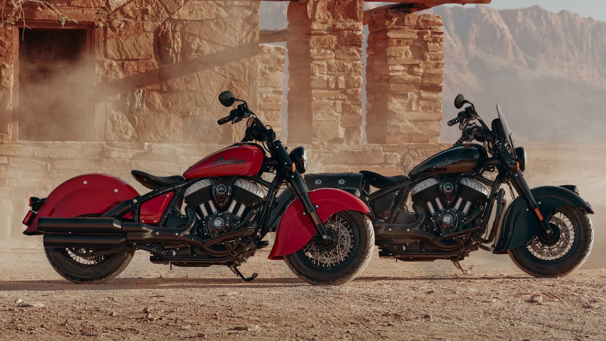 2026 Indian Chief Vintage Colors Side View