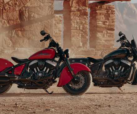 Vista lateral das cores vintage do chefe indiano 2026